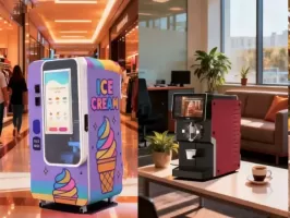 دليل التثبيت لآلات بيع الآيس كريم لينة